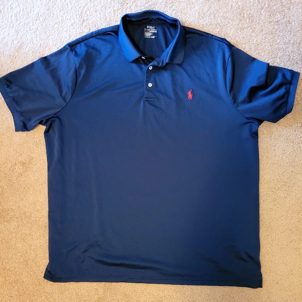 Ralph Lauren Men's Navy Polo Shirt